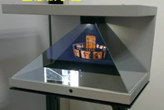 Double-side 3D Holographic Display